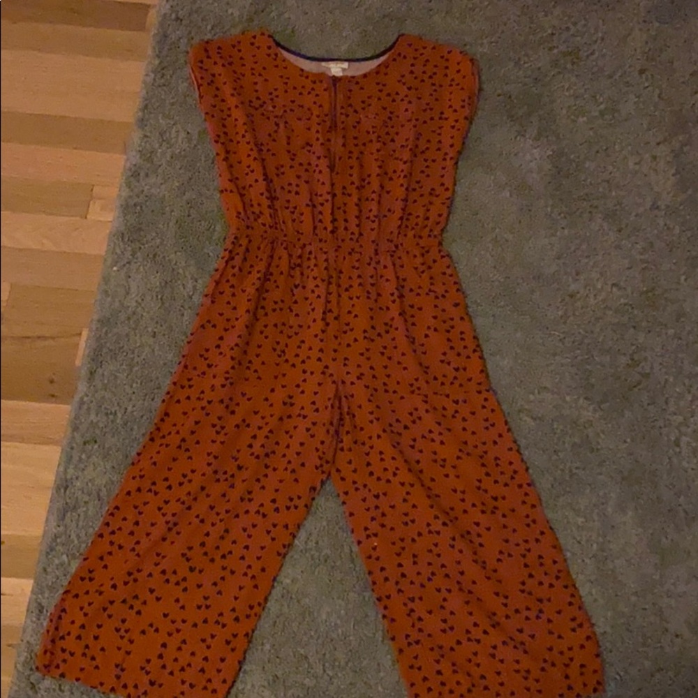 Heart patterned romper!